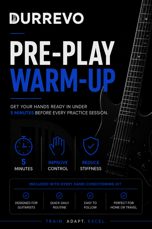 Pre-play warm-up card